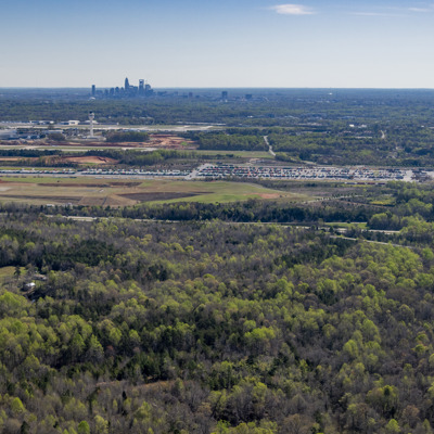 Adjacent to I-485