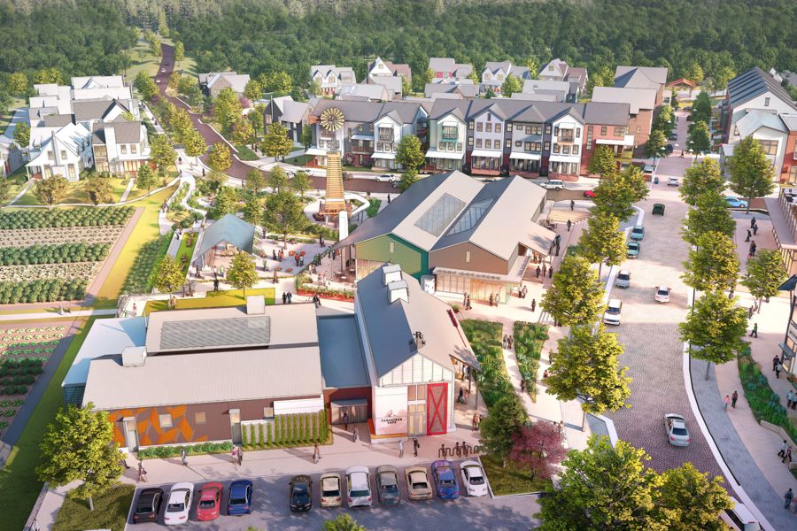 Plans are flowing for The River District in west Charlotte Plans are flowing for The River District in west Charlotte